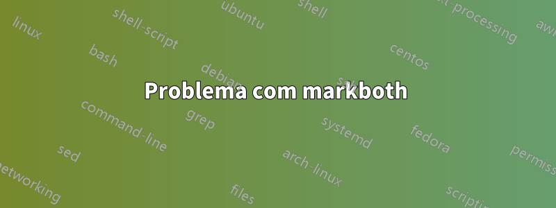 Problema com markboth