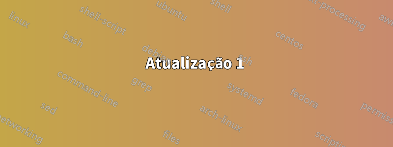 Atualização 1