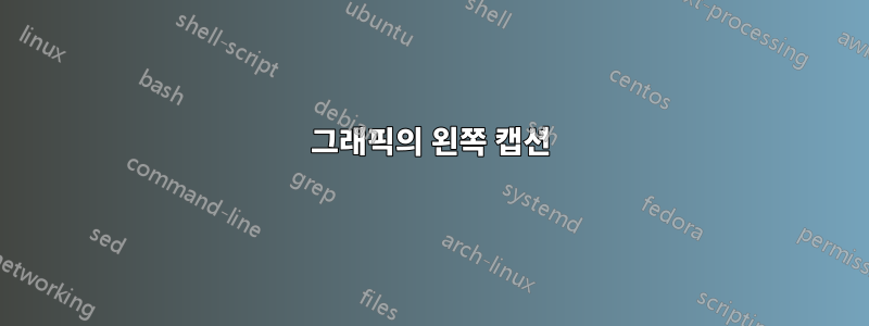 그래픽의 왼쪽 캡션