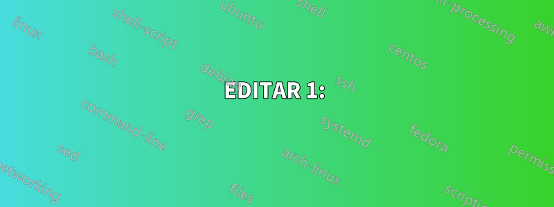 EDITAR 1:
