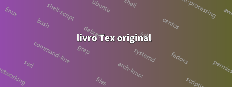 livro Tex original 