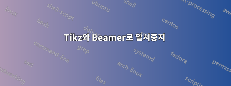 Tikz와 Beamer로 일시중지