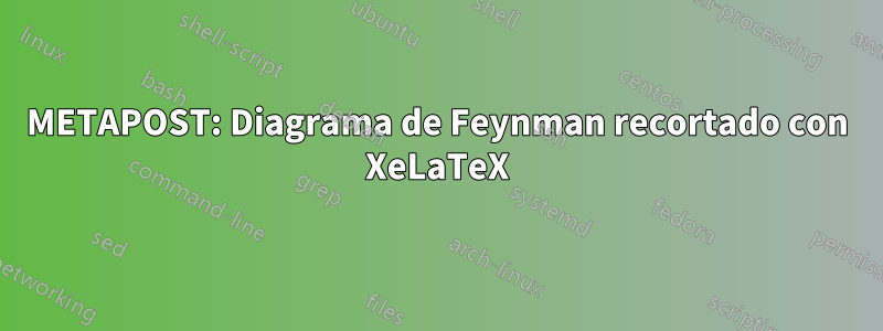 METAPOST: Diagrama de Feynman recortado con XeLaTeX