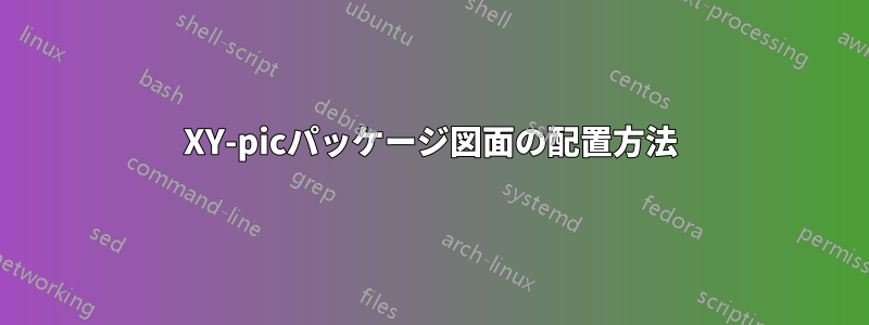 XY-picパッケージ図面の配置方法