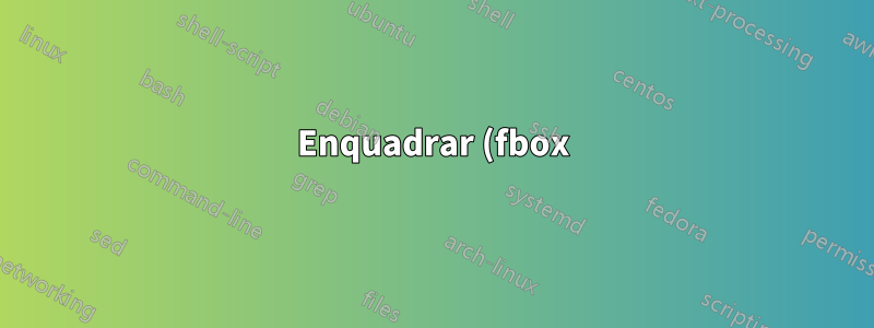 Enquadrar (fbox) em torno de todas as minipáginas/incluir gráficos/