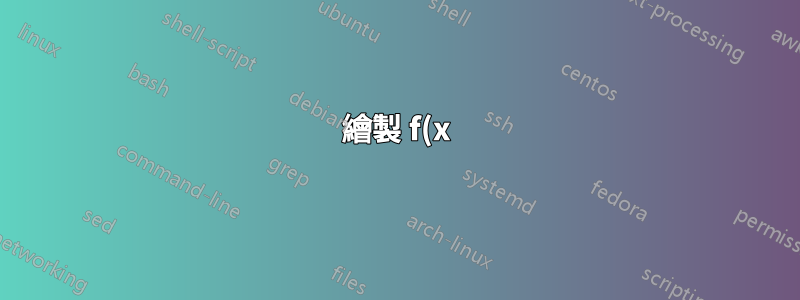 繪製 f(x)= sin ^-1(x) 回傳錯誤!