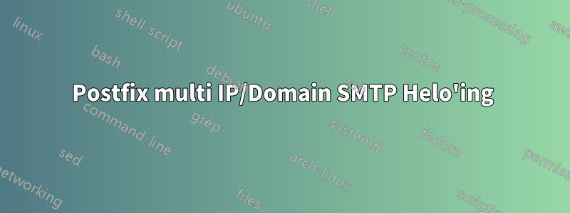 Postfix multi IP/Domain SMTP Helo'ing