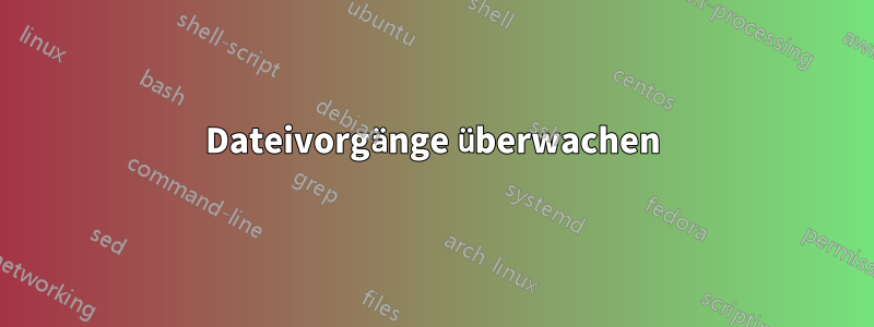 Dateivorgänge überwachen