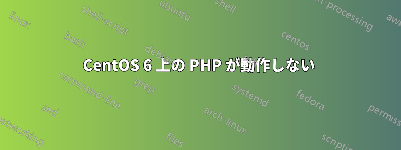 CentOS 6 上の PHP が動作しない