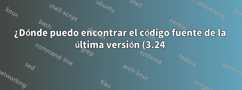 ¿Dónde puedo encontrar el código fuente de la última versión (3.24) de scrbook.cls?