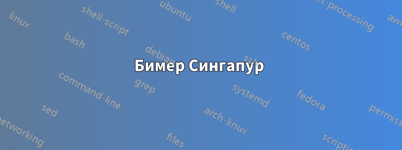 Бимер Сингапур