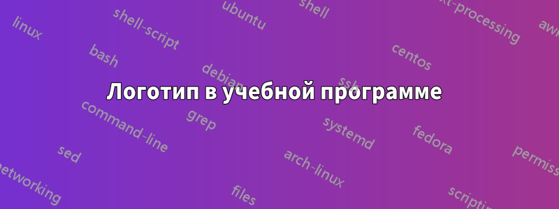 Логотип в учебной программе 