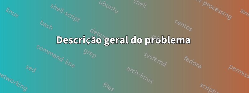 Descrição geral do problema