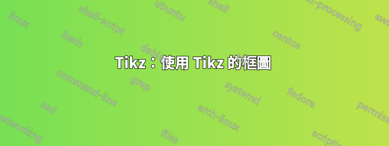 Tikz：使用 Tikz 的框圖