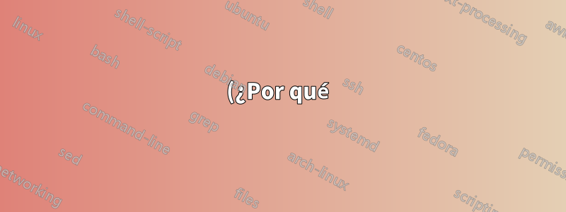 (¿Por qué) enumitem provoca una mala separación de palabras?