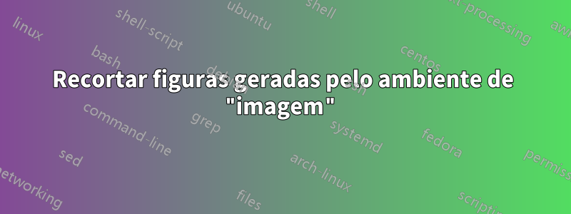 Recortar figuras geradas pelo ambiente de "imagem"