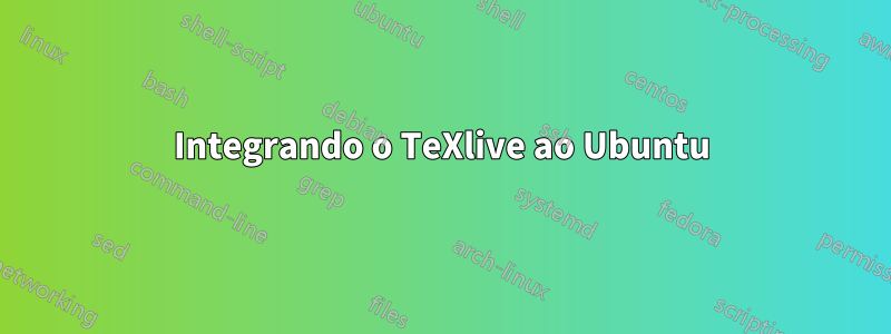 Integrando o TeXlive ao Ubuntu