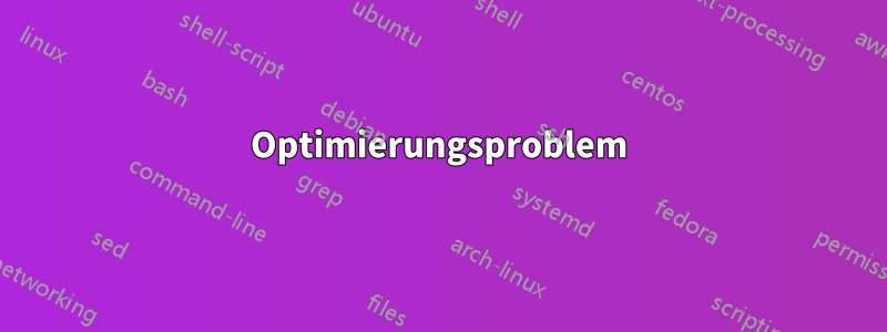 Optimierungsproblem