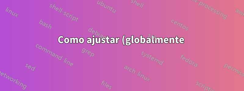 Como ajustar (globalmente) o espaço entre dois ambientes específicos no LyX?