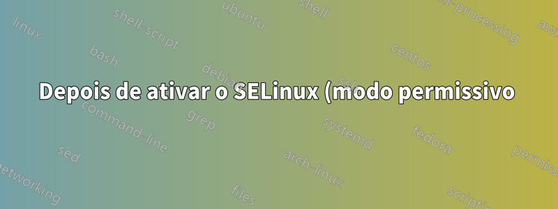 Depois de ativar o SELinux (modo permissivo) no Debian Wheezy, o gdm3 não termina de carregar