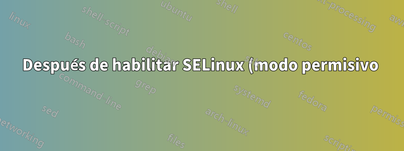 Después de habilitar SELinux (modo permisivo) en Debian Wheezy, gdm3 no termina de cargarse