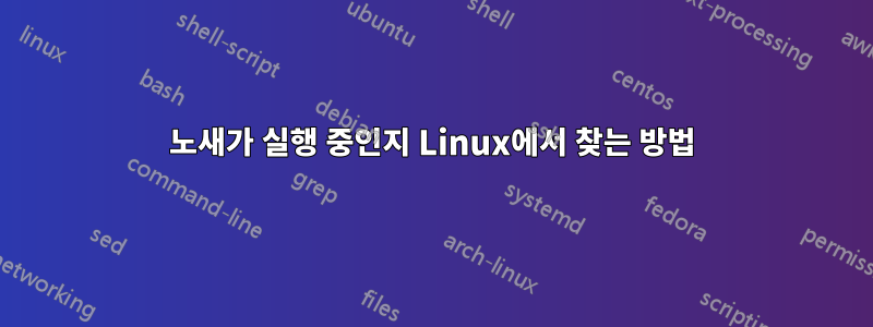 노새가 실행 중인지 Linux에서 찾는 방법