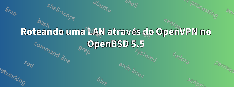 Roteando uma LAN através do OpenVPN no OpenBSD 5.5