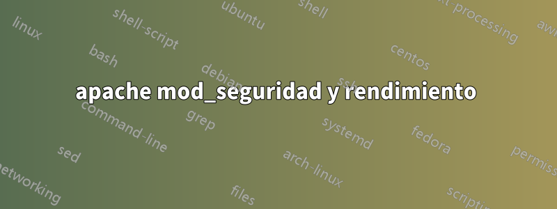 apache mod_seguridad y rendimiento