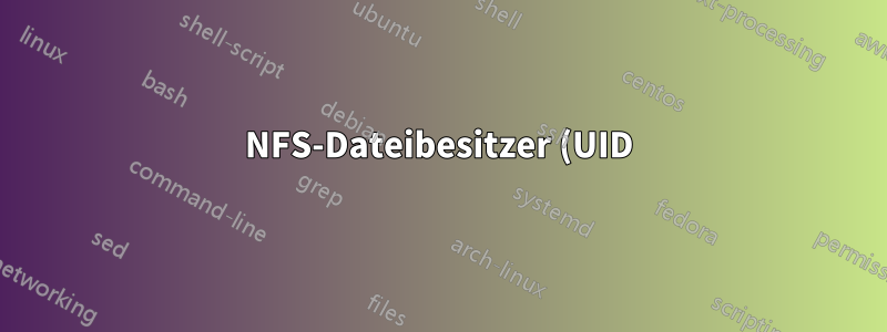 NFS-Dateibesitzer (UID) = 4294967294, kann mit meinem Mount nicht viel anfangen. Wie behebe ich das?