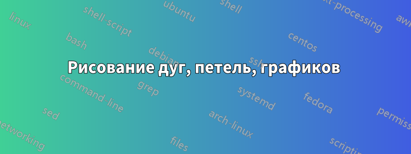 Рисование дуг, петель, графиков