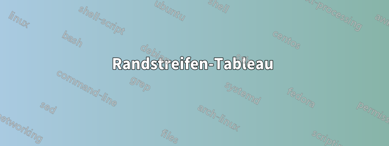 Randstreifen-Tableau