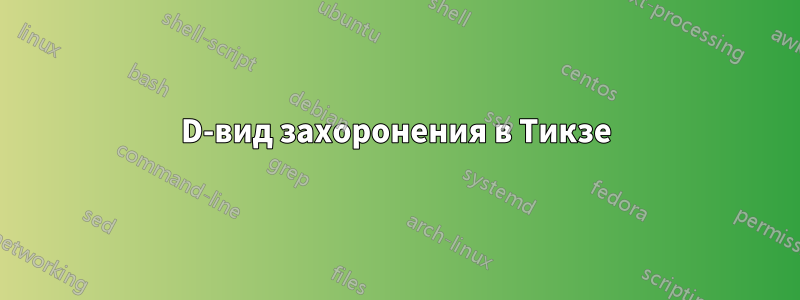 3D-вид захоронения в Тикзе