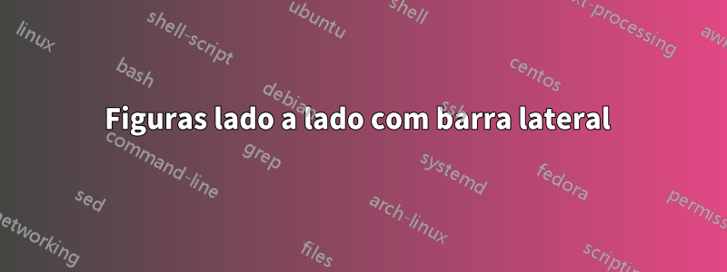 Figuras lado a lado com barra lateral 