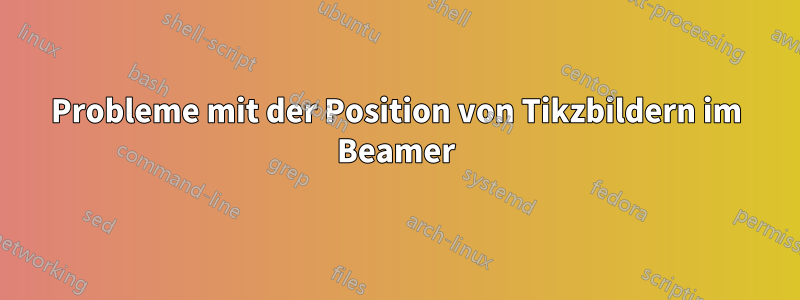 Probleme mit der Position von Tikzbildern im Beamer