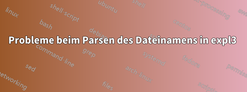 Probleme beim Parsen des Dateinamens in expl3