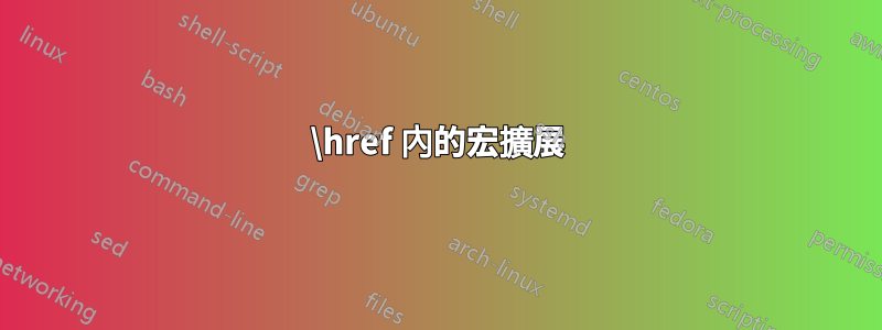 \href 內的宏擴展