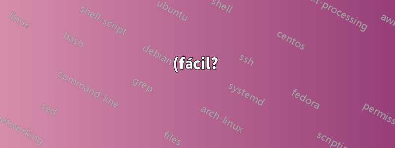 (fácil?) Matriz com blocos largos