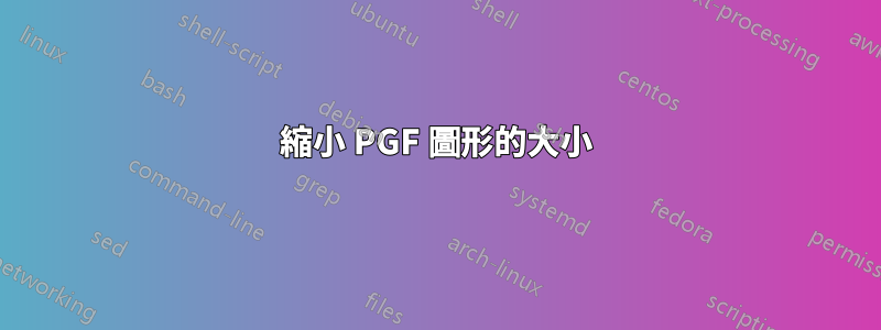 縮小 PGF 圖形的大小