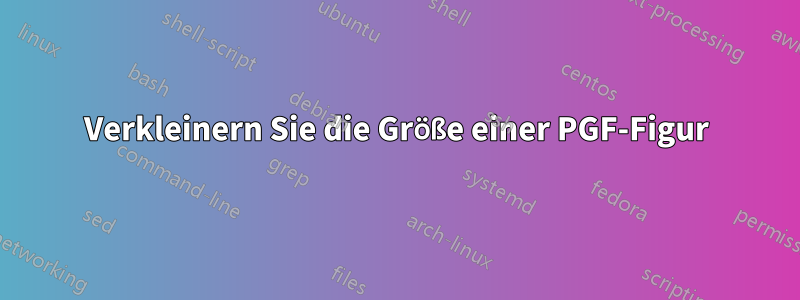 Verkleinern Sie die Größe einer PGF-Figur
