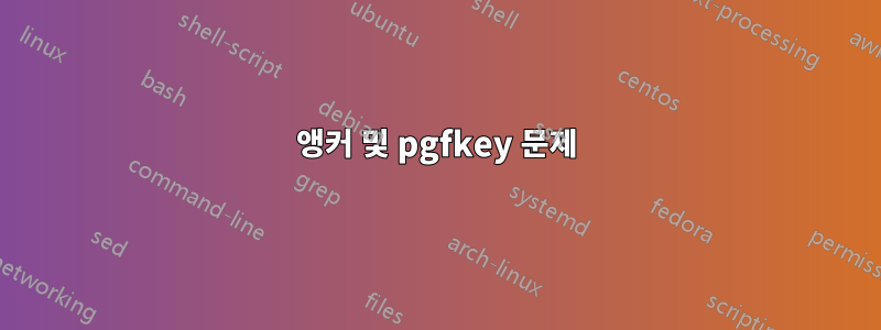 앵커 및 pgfkey 문제