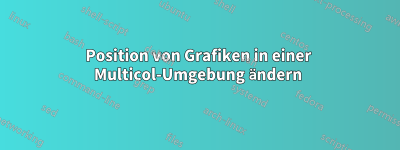 Position von Grafiken in einer Multicol-Umgebung ändern