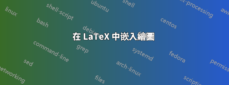 在 LaTeX 中嵌入繪圖