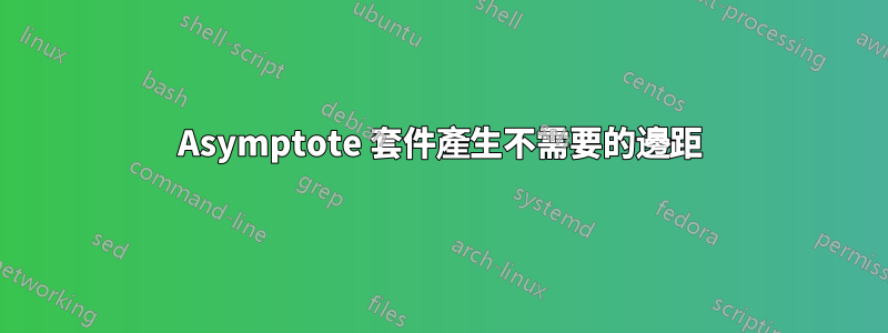 Asymptote 套件產生不需要的邊距