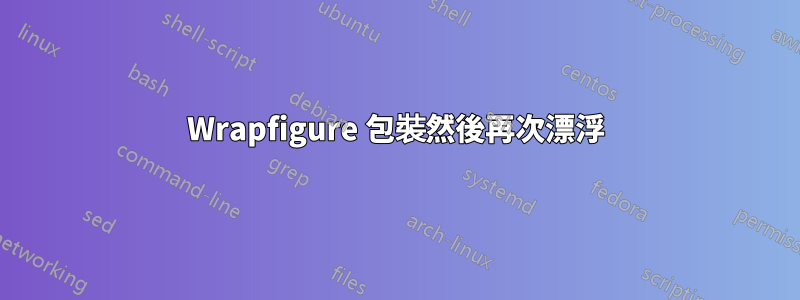 Wrapfigure 包裝然後再次漂浮