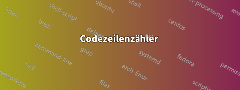 Codezeilenzähler