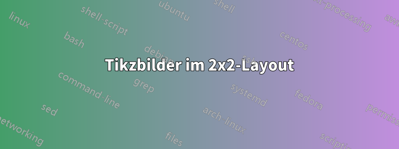 4 Tikzbilder im 2x2-Layout