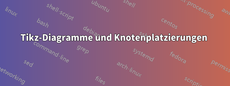 Tikz-Diagramme und Knotenplatzierungen