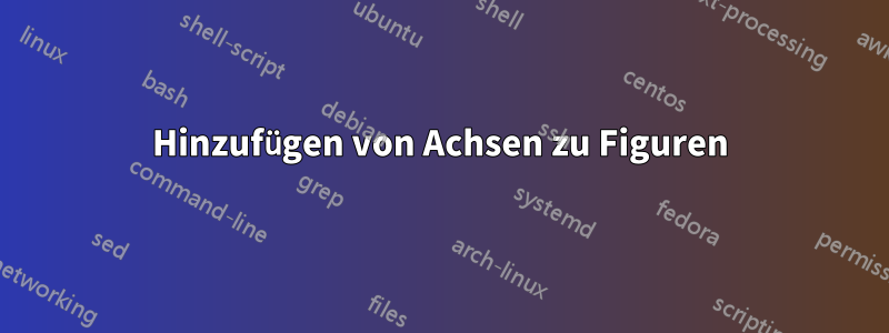 Hinzufügen von Achsen zu Figuren