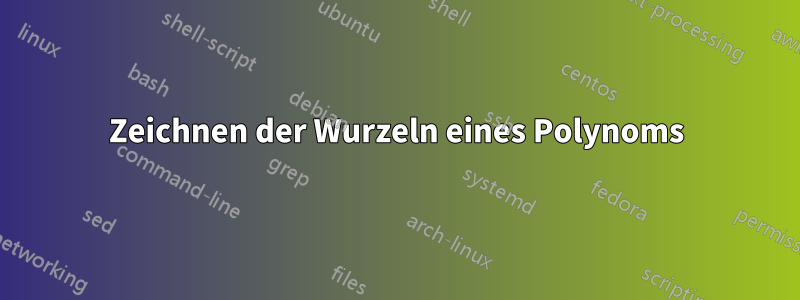 Zeichnen der Wurzeln eines Polynoms
