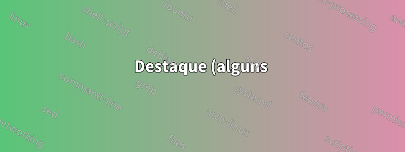 Destaque (alguns) itens no diagrama inteligente (diagrama circular)